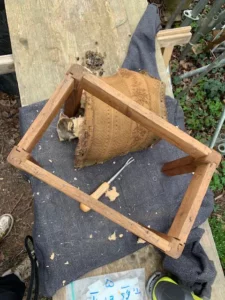 Rénovation tabouret Strasbourg